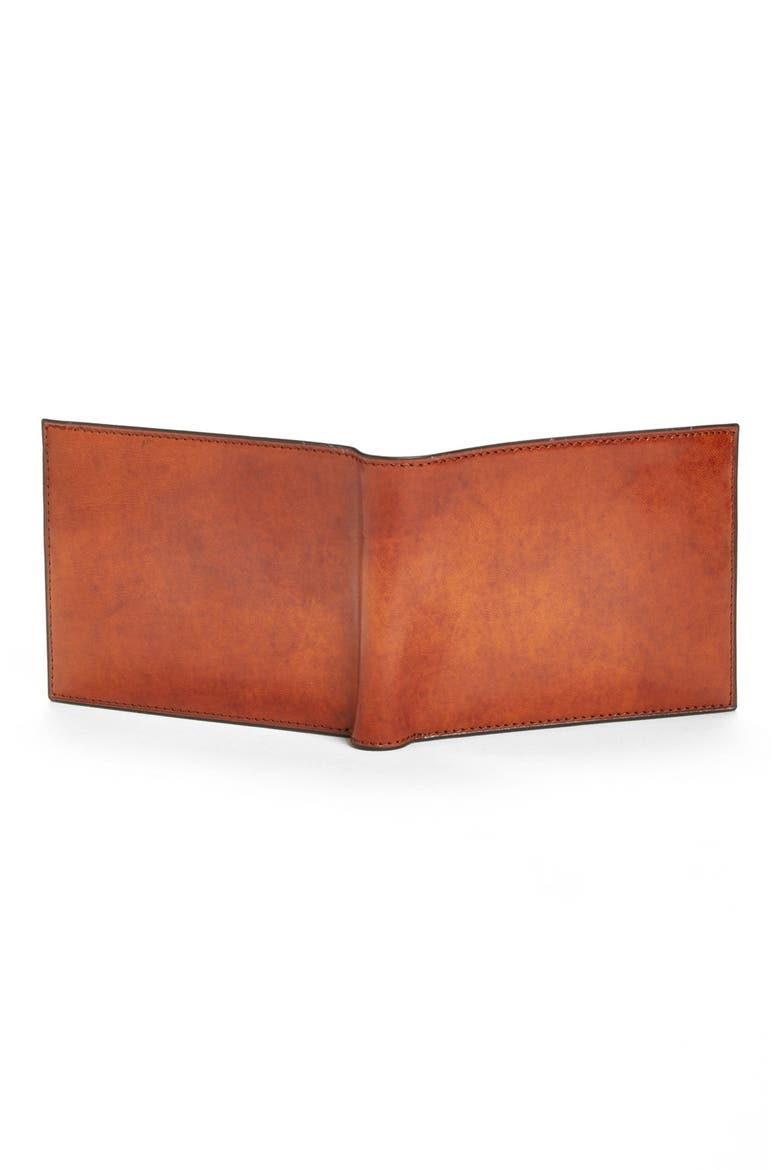 Old Leather Deluxe Wallet, Alternate, color, AMBER