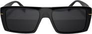 Fifth & Ninth Atlas 54mm Polarized Rectangular Sunglasses