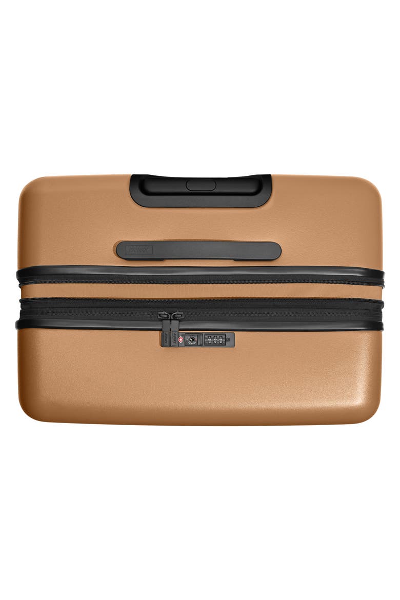 The Large Flex Hardshell Suitcase (Nordstrom Exclusive), Alternate, color, TAWNY BROWN