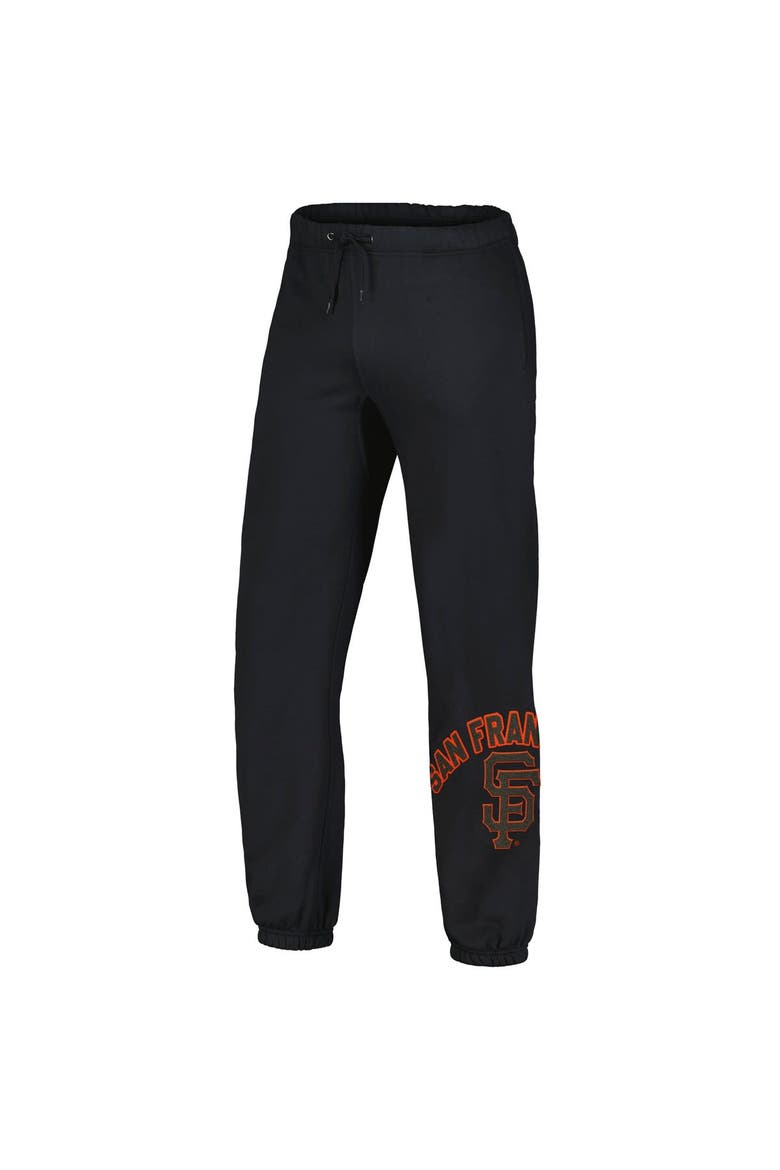Men's PLEASURES Black San Francisco Giants Opening Day Sweatpants, Alternate, color, Black