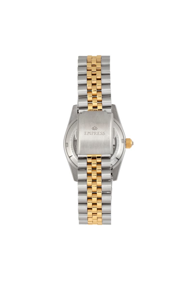 Constance Automatic Bracelet Watch with Date, Alternate, color, Yellow