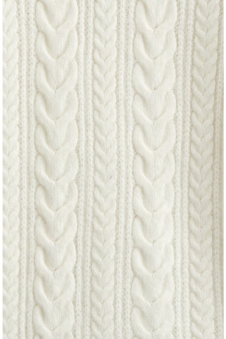 Kids' Oversize Cable Cardigan, Alternate, color, IVORY EGRET