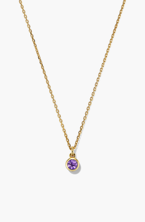 Sia Birthstone Pendant Necklace