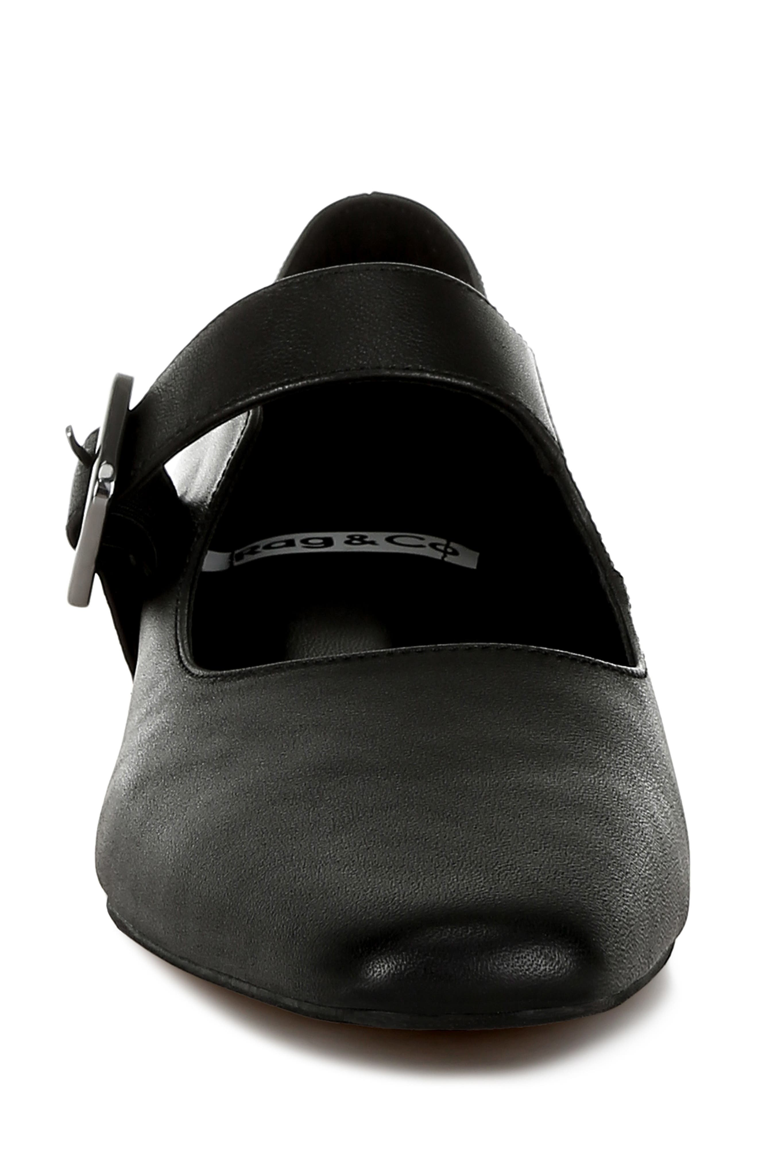 Rag & Co Vernis Mary Jane Flat, Alternate, color, 