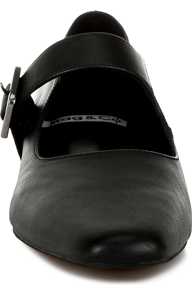 Rag & Co Vernis Mary Jane Flat, Alternate, color,