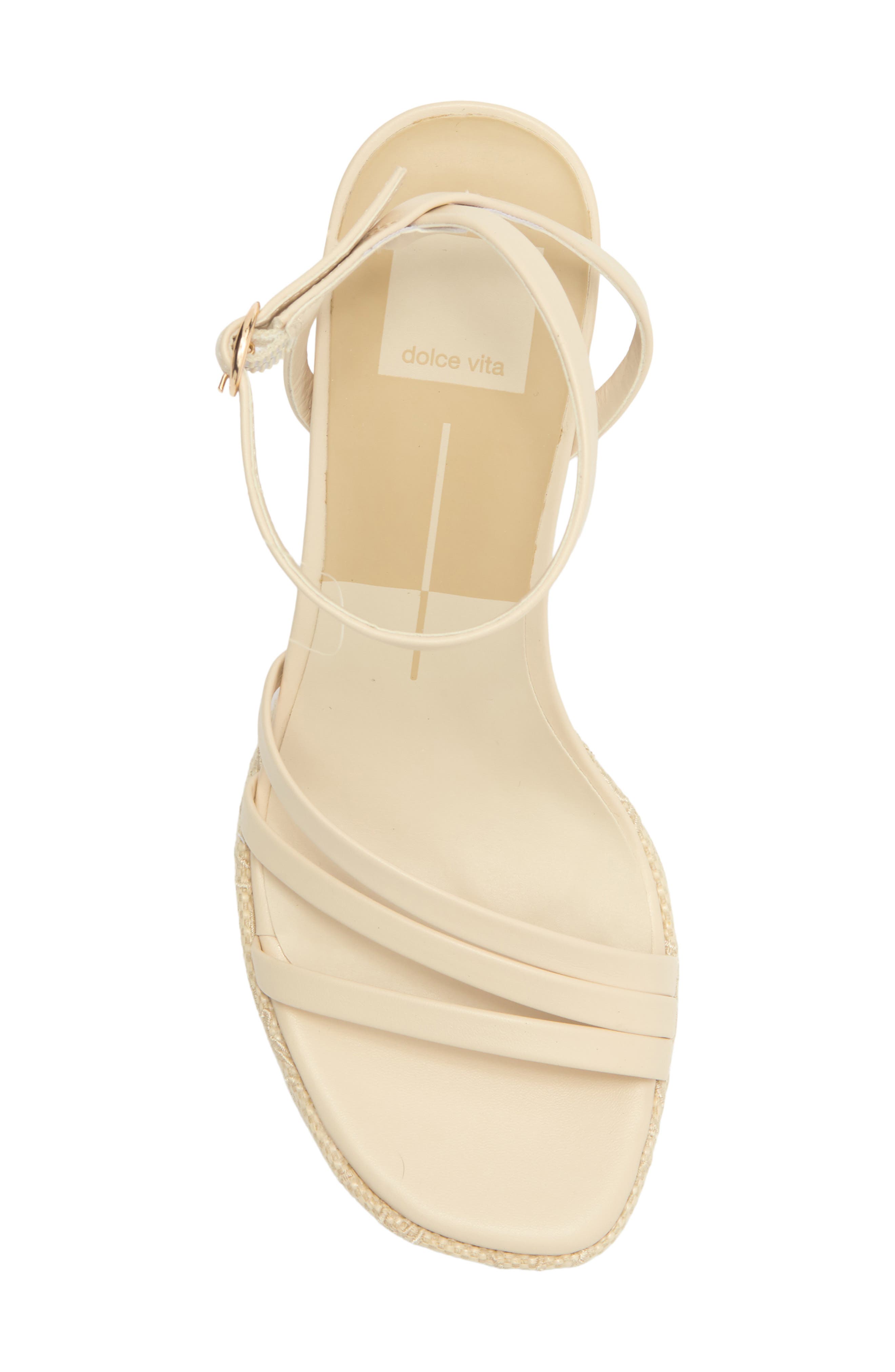 Dolce Vita Ophira Ankle Strap Platform Sandal, Alternate, color, Bone Multi Stella