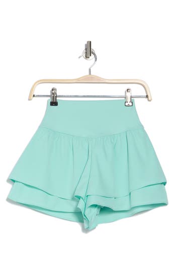 Yogalicious Lightstreme Hybrid Flirty Ruffle Shorts