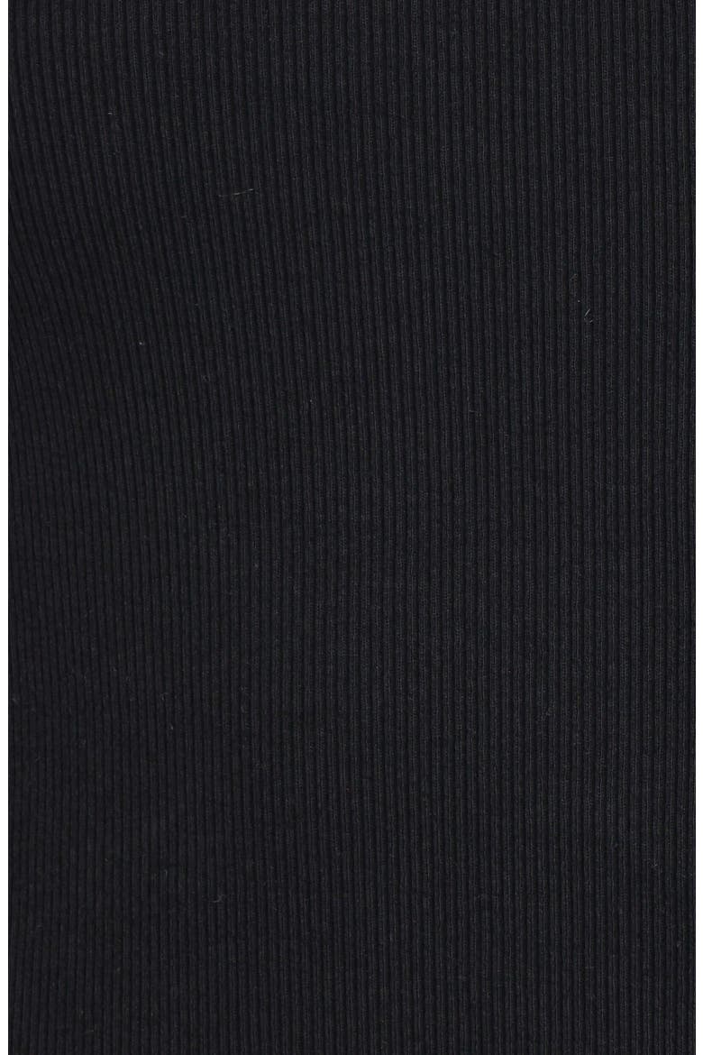 Agatha Asymmetric Knit Vest, Alternate, color, BLACK
