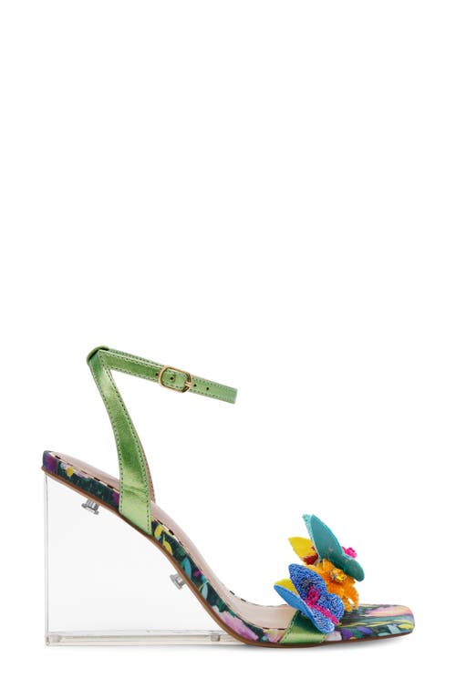 BETSEY JOHNSON BETSEY JOHNSON APOLO ANKLE STRAP WEDGE SANDAL
