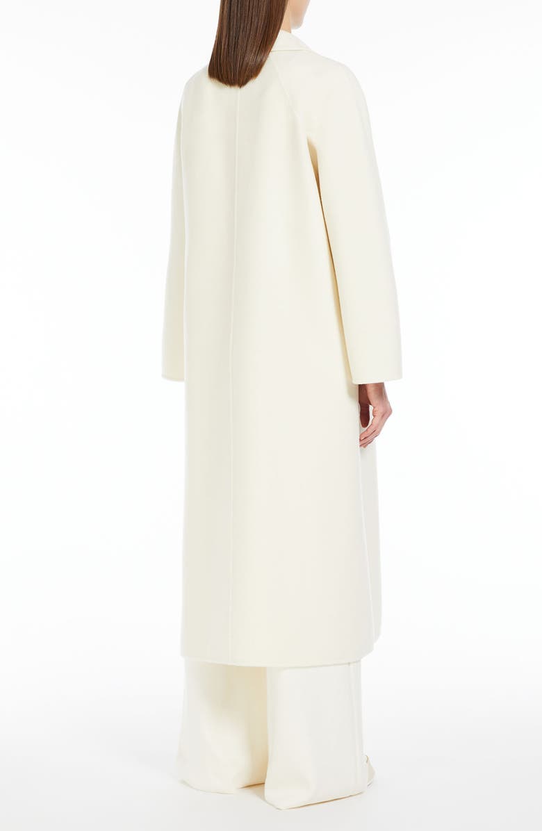 Max Mara Ludmilla Double Face Cashmere Coat, Alternate, color, White
