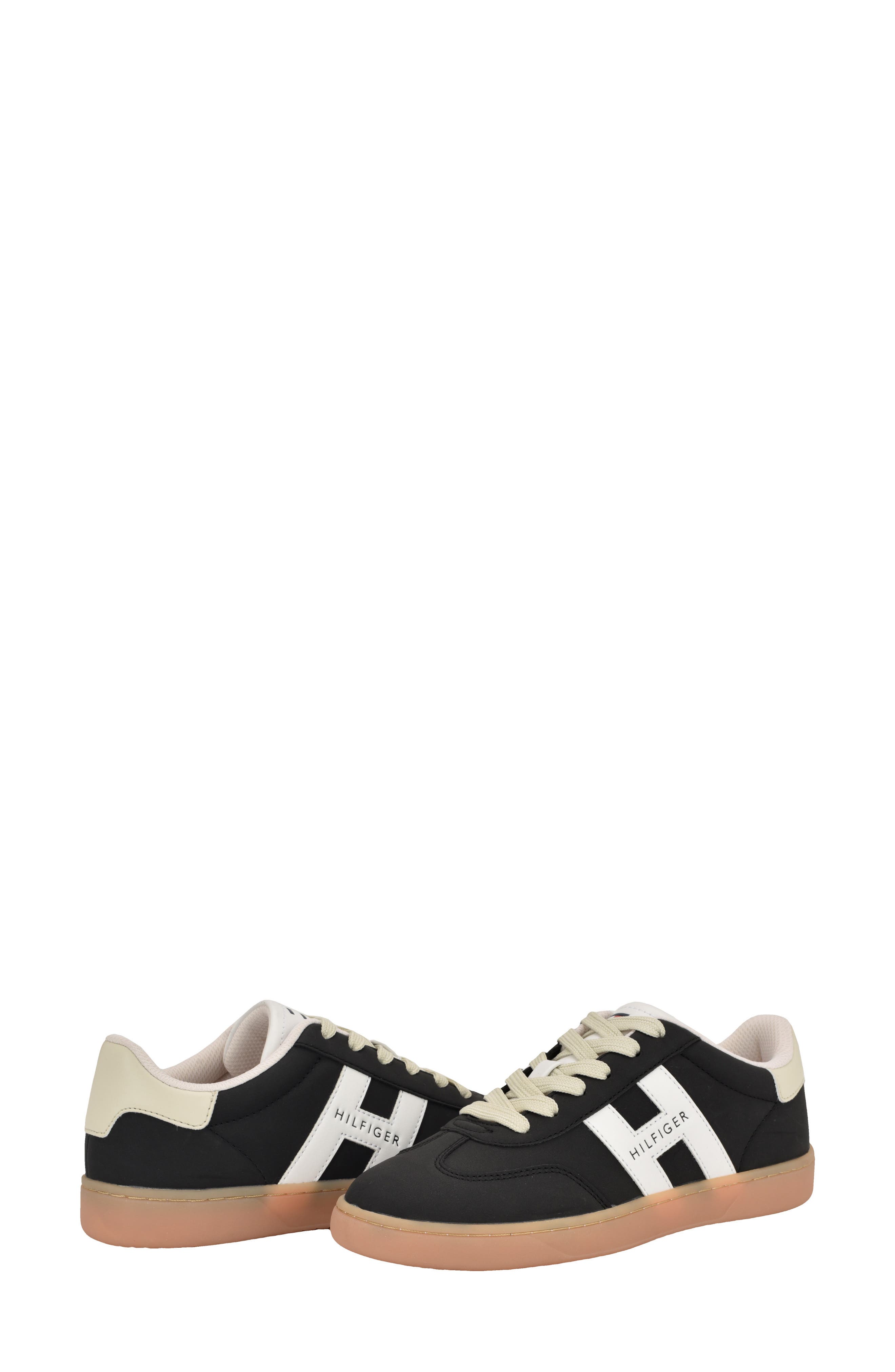 Tommy Hilfiger Maisie Sneaker, Alternate, color, Black/ White