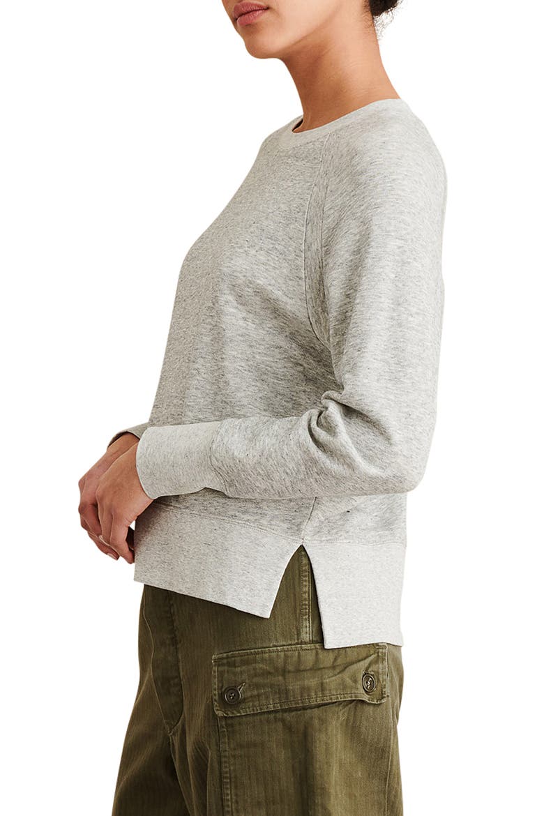 Raglan Sleeve Sweatshirt, Alternate, color, HEATHER GRAY