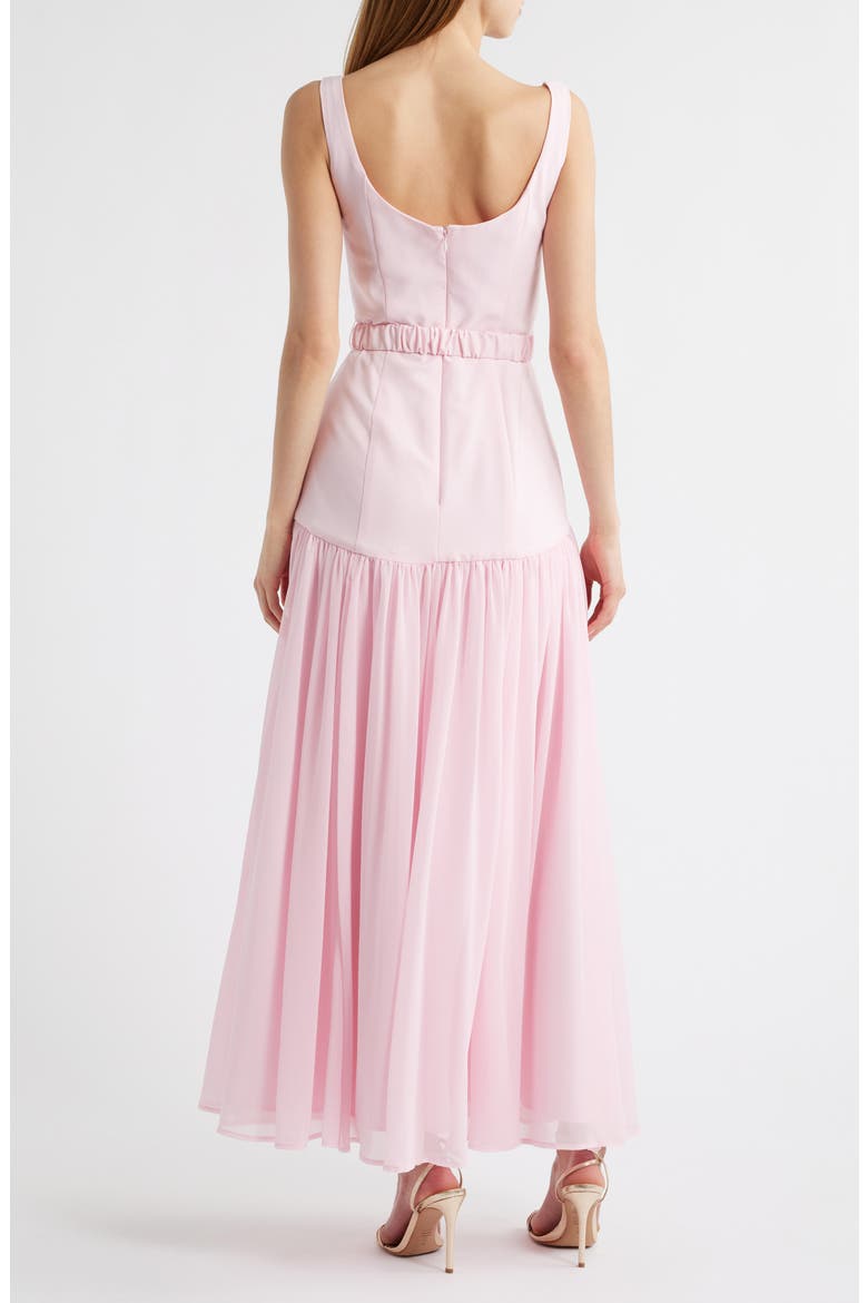 Drop Waist Sleeveless Maxi Dress, Alternate, color, PINK