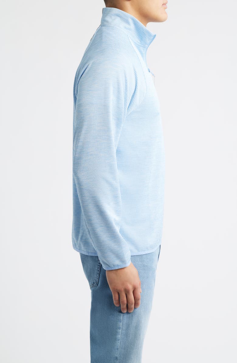 Tommy Bahama Palm Pro IslandZone<sup>®</sup> Performance Half Zip Pullover, Alternate, color, Blue Expanse