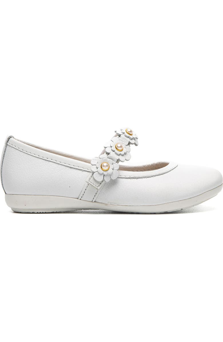 CHILDRENCHIC Kids' Betty Mary Jane Flat, Alternate, color, White