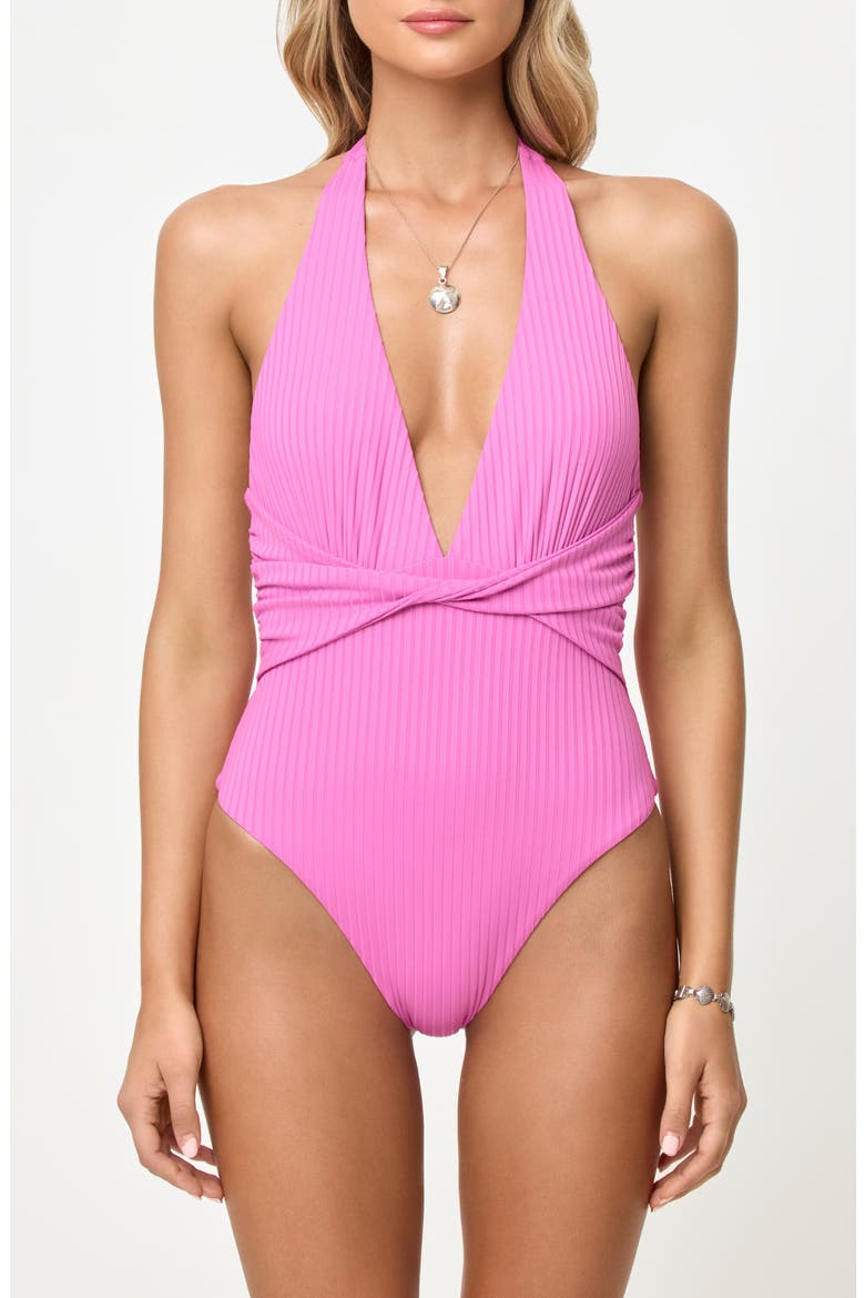 Coast to Coast Halter One-Piece Swimsuit video
