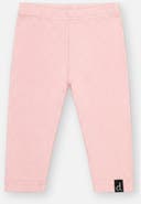 Deux par Deux Rib Knit Elastic Waist Leggings