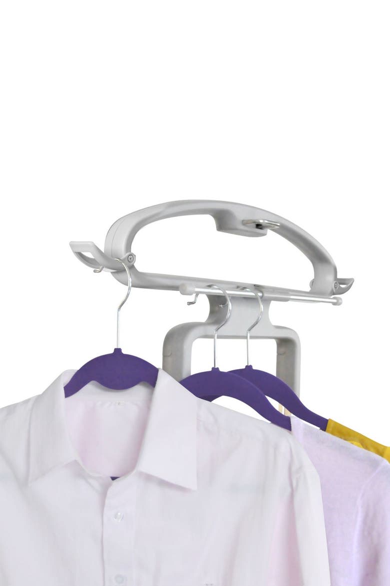 Silver Professional Series Dual Bar Garment Steamer, Alternate, color, SILVER