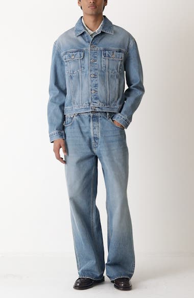 Jacquemus Le De-Nîmes Large Straight Leg Jeans | Nordstrom