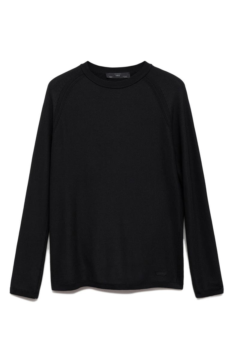 MANGO Crewneck Performance Sweater, Alternate, color, 
