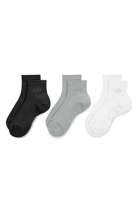 Everyday Elevated Assorted 3-Pack Ankle Socks