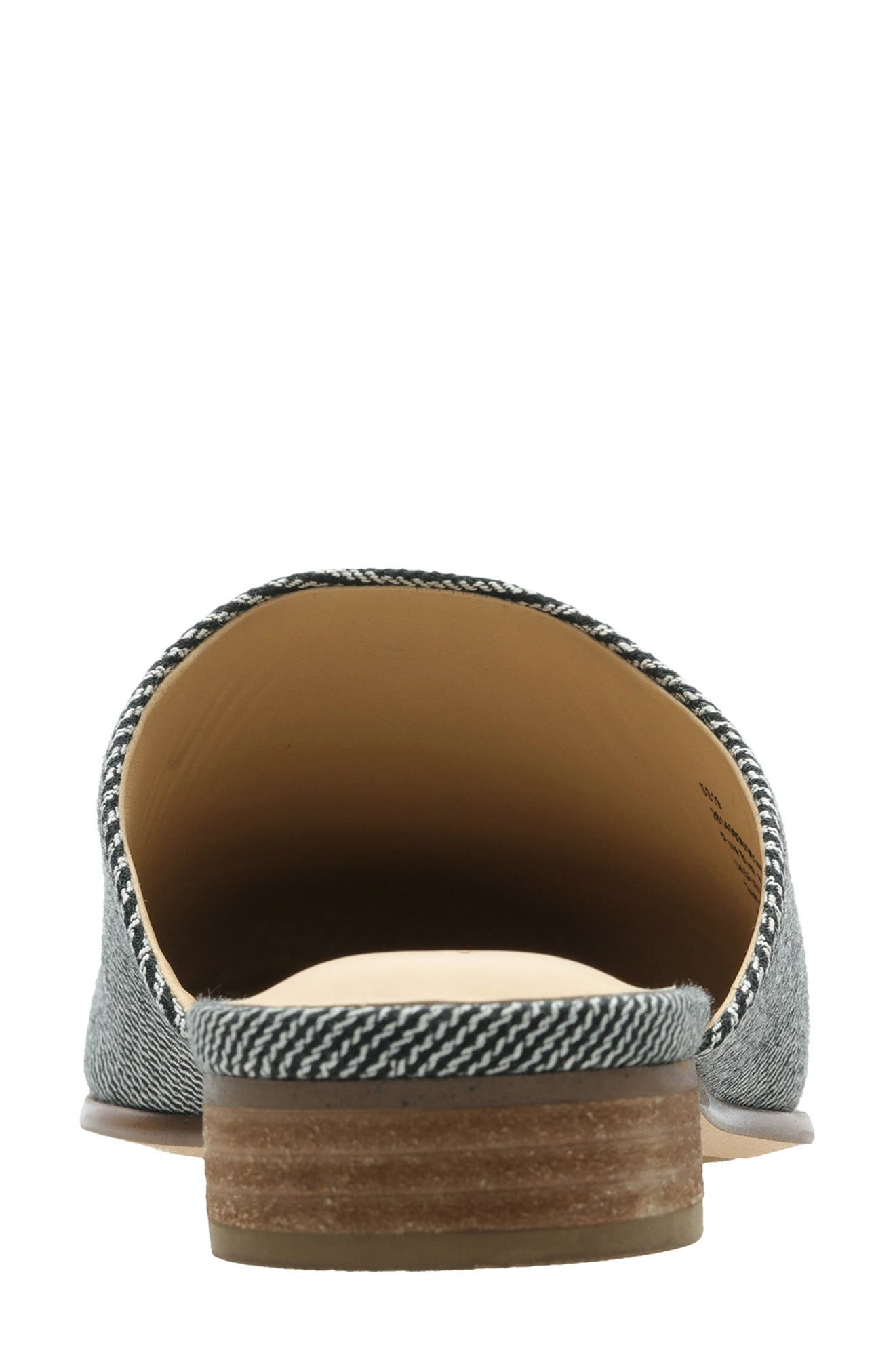 Pure Blush Mule, Alternate, color, NAVY CANVAS