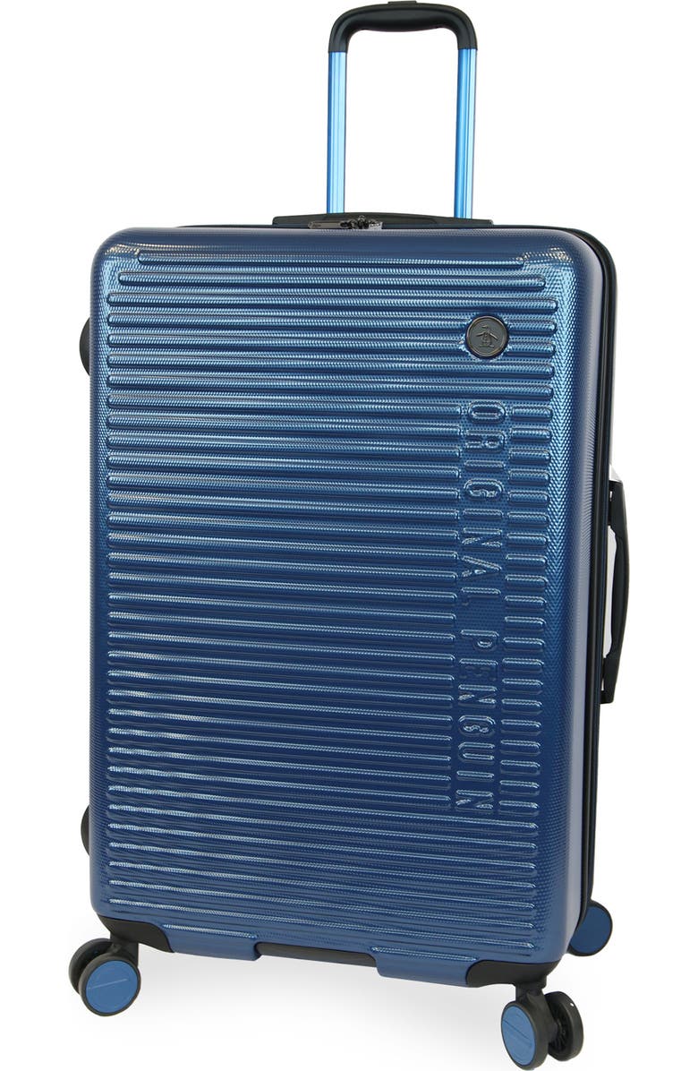Original Penguin Dexter XL 3-Piece Hardside Luggage Set, Alternate, color, Metallic Blue