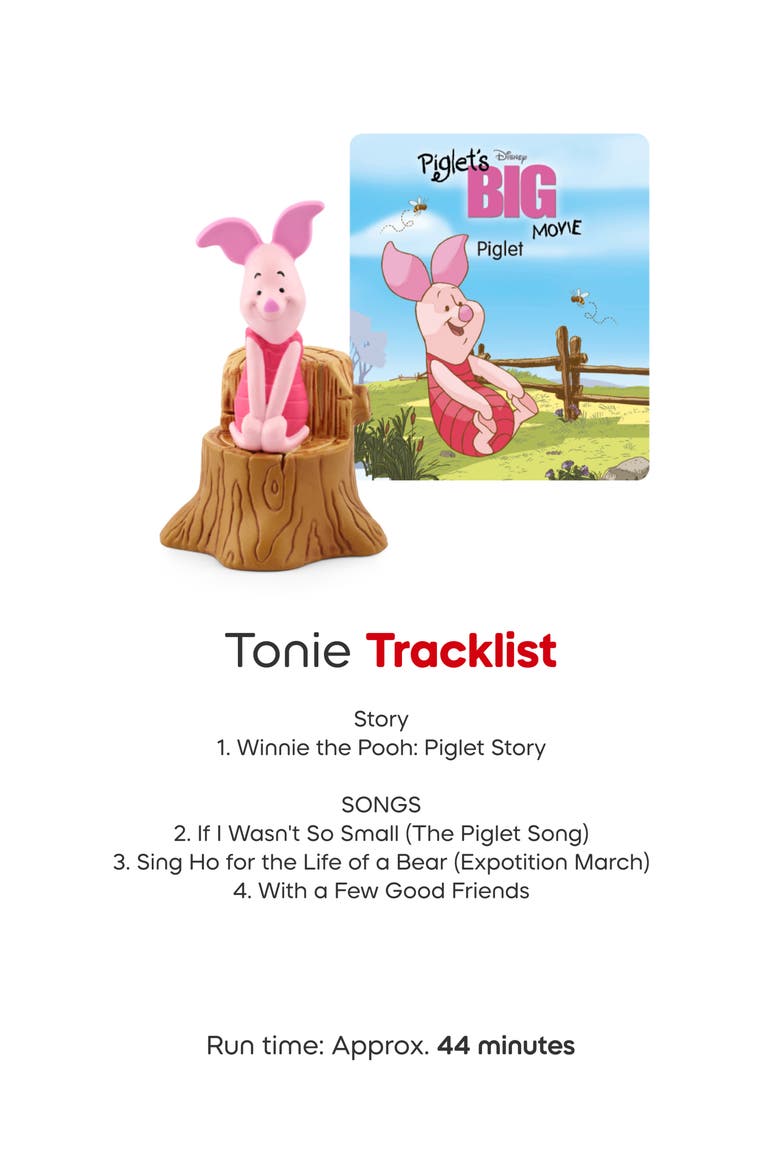 4-Pack Winnie The Pooh Tonie Audio Character Bundle, Alternate, color, MULTICOLOR