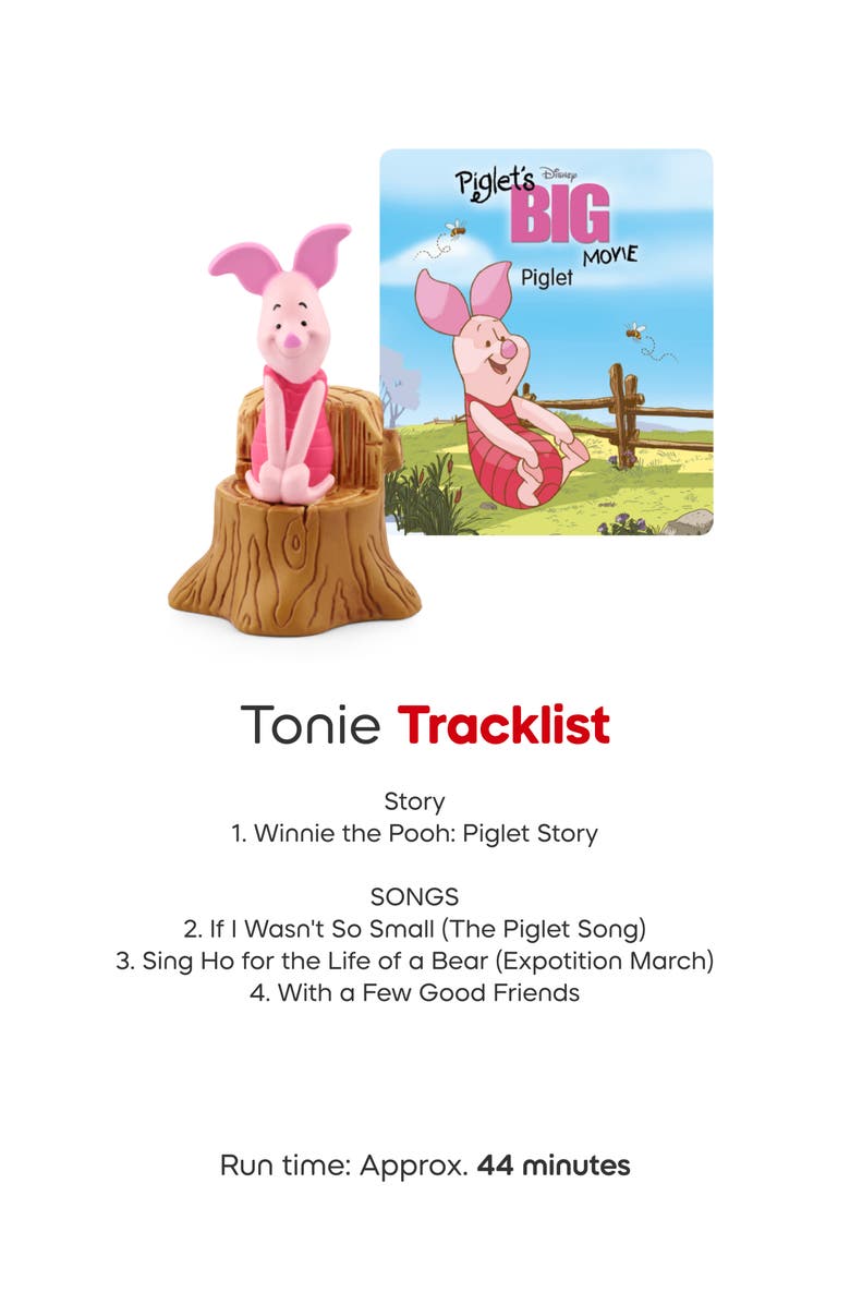 tonies 4-Pack Winnie The Pooh Tonie Audio Character Bundle, Alternate, color, 