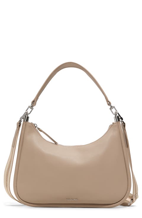 Neve Pebbled Leather Crossbody Bag