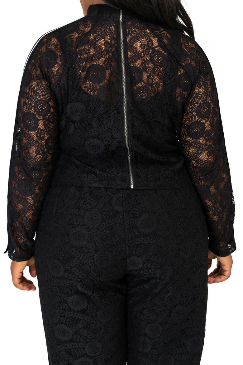 Justice Crop Lace Top, Alternate, color, BLACK