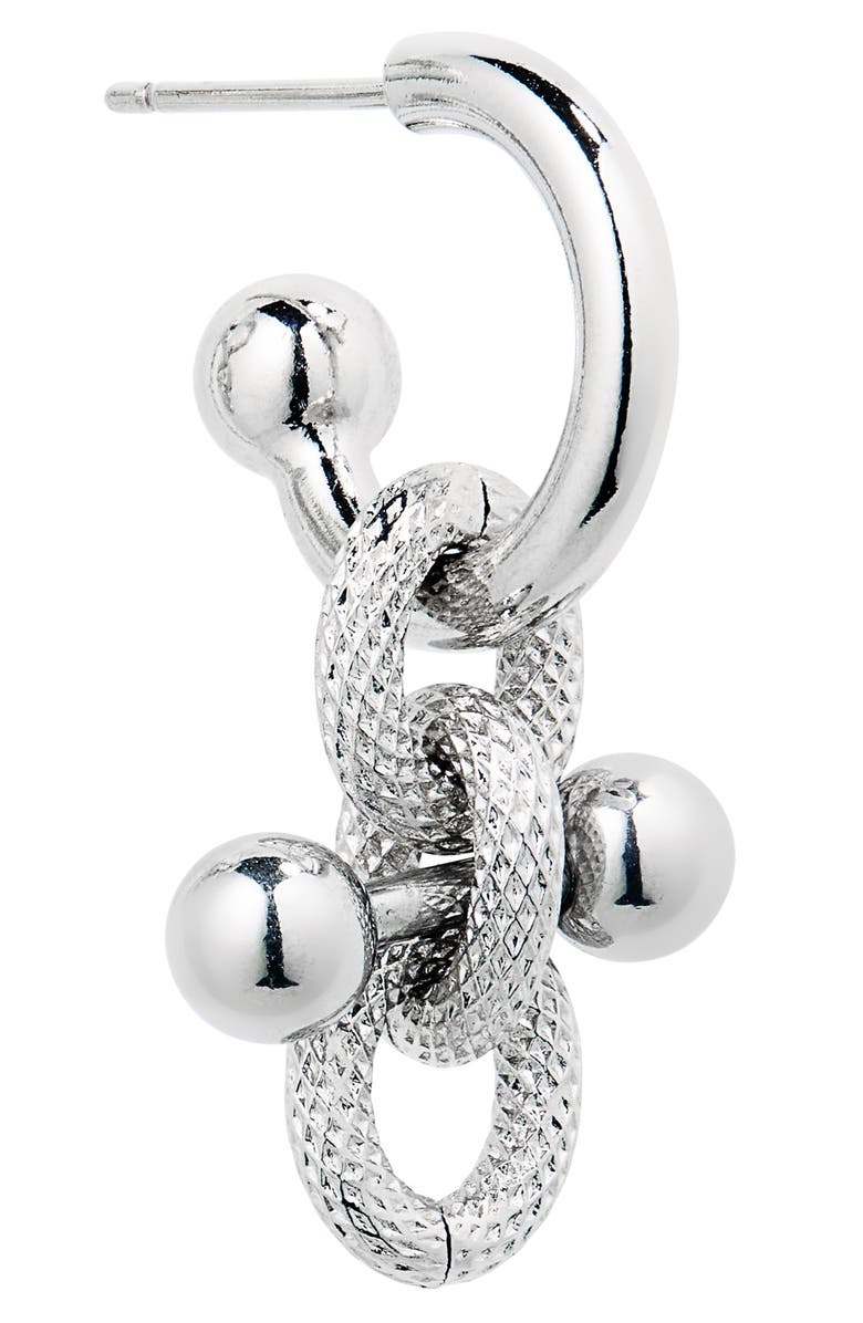 Justine Clenquet Blake Huggie Hoop Earrings, Alternate, color,