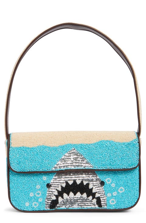 Tommy Beaded Shoulder Bag