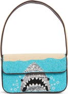STAUD Tommy Beaded Shoulder Bag