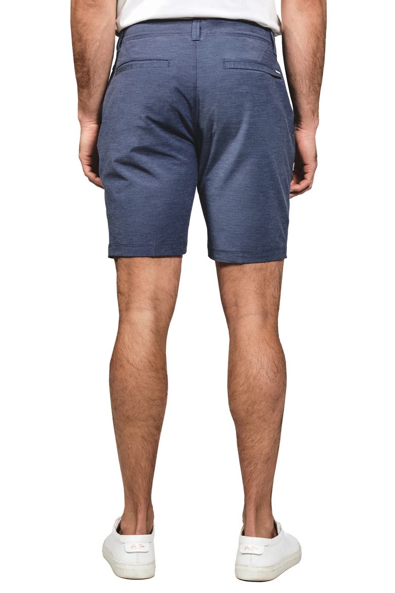 Catalina 8-Inch Flat Front Stretch Shorts, Alternate, color, NAVY