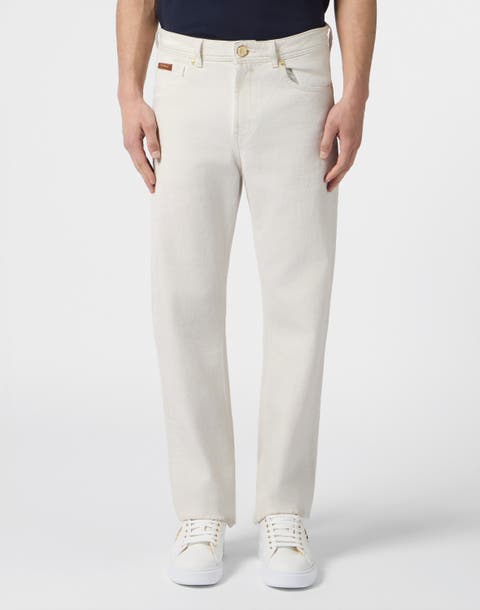 Straight Cut Jeans Bb Monogram Men
