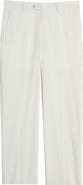 Berle Flat Front Seersucker Pants