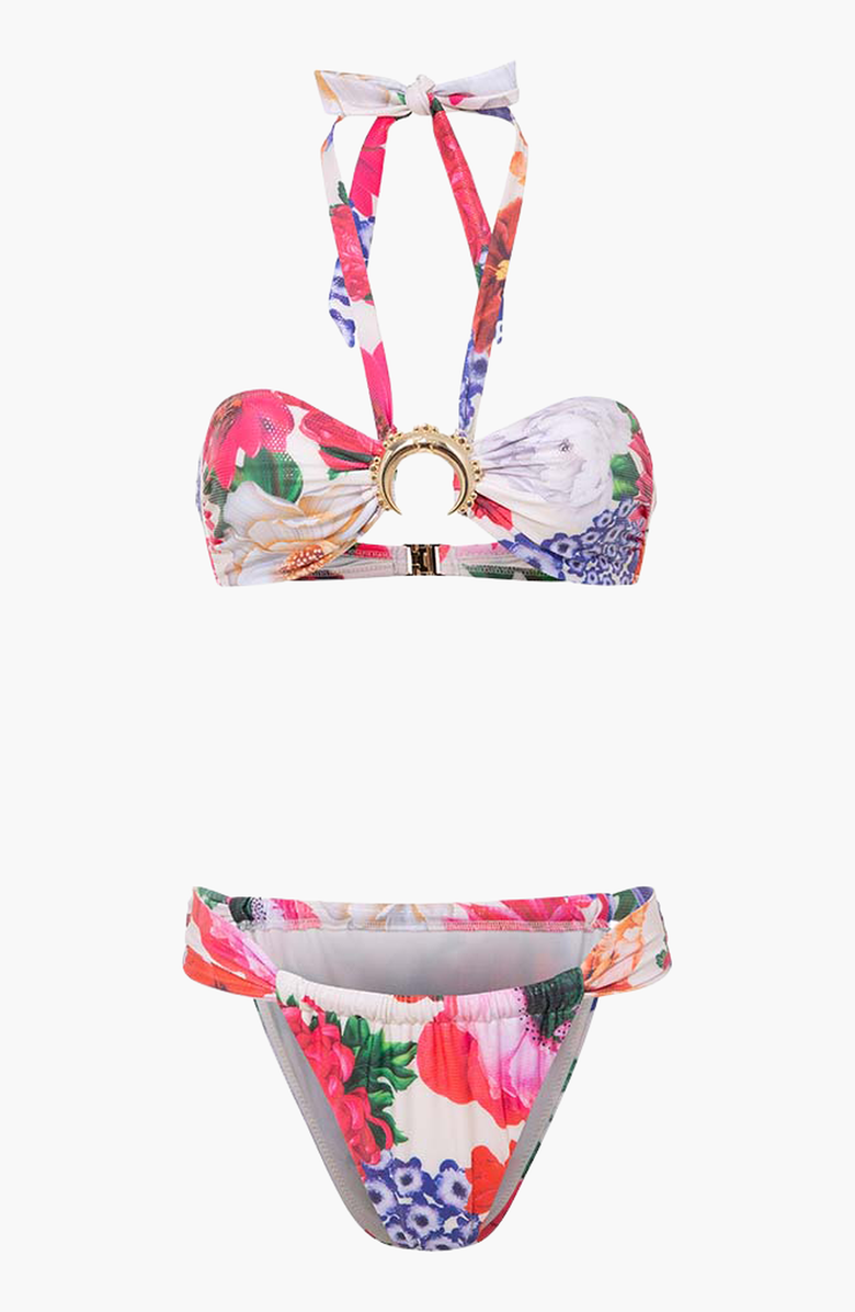 Luna B ELODIE BIKINI, Alternate, color, Printed Ecru Floral