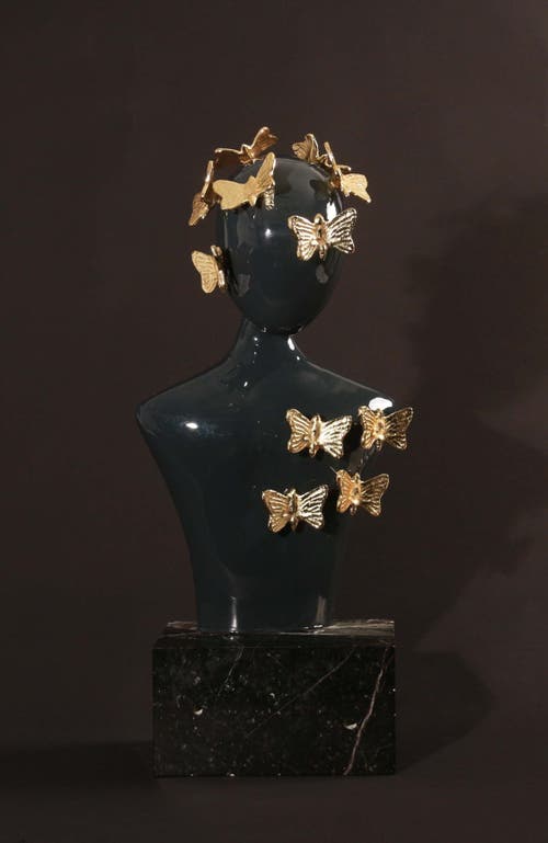 Lunares "heart Can Change Too" Bust In Black
