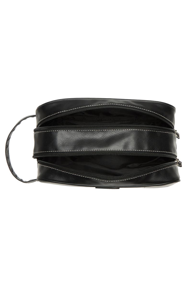Original Penguin Double Zip Travel Dopp Kit, Alternate, color, Black