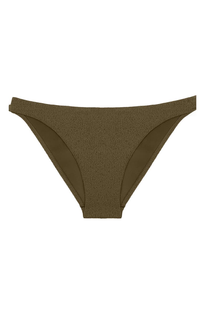 ViX Paula Hermanny Solid Bikini Bottoms, Alternate, color, Green