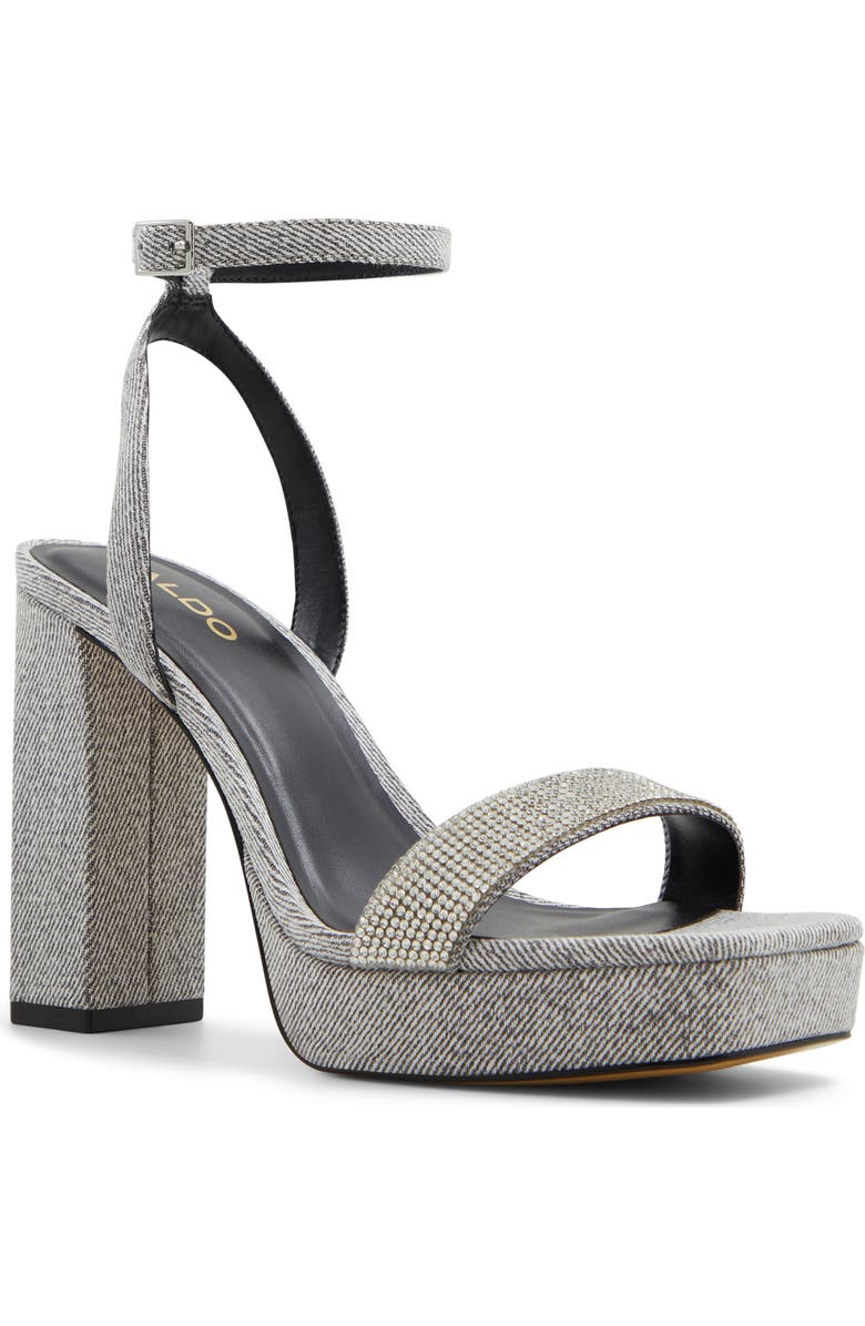 ALDO Diedra Ankle Strap Platform Sandal, Main, color,