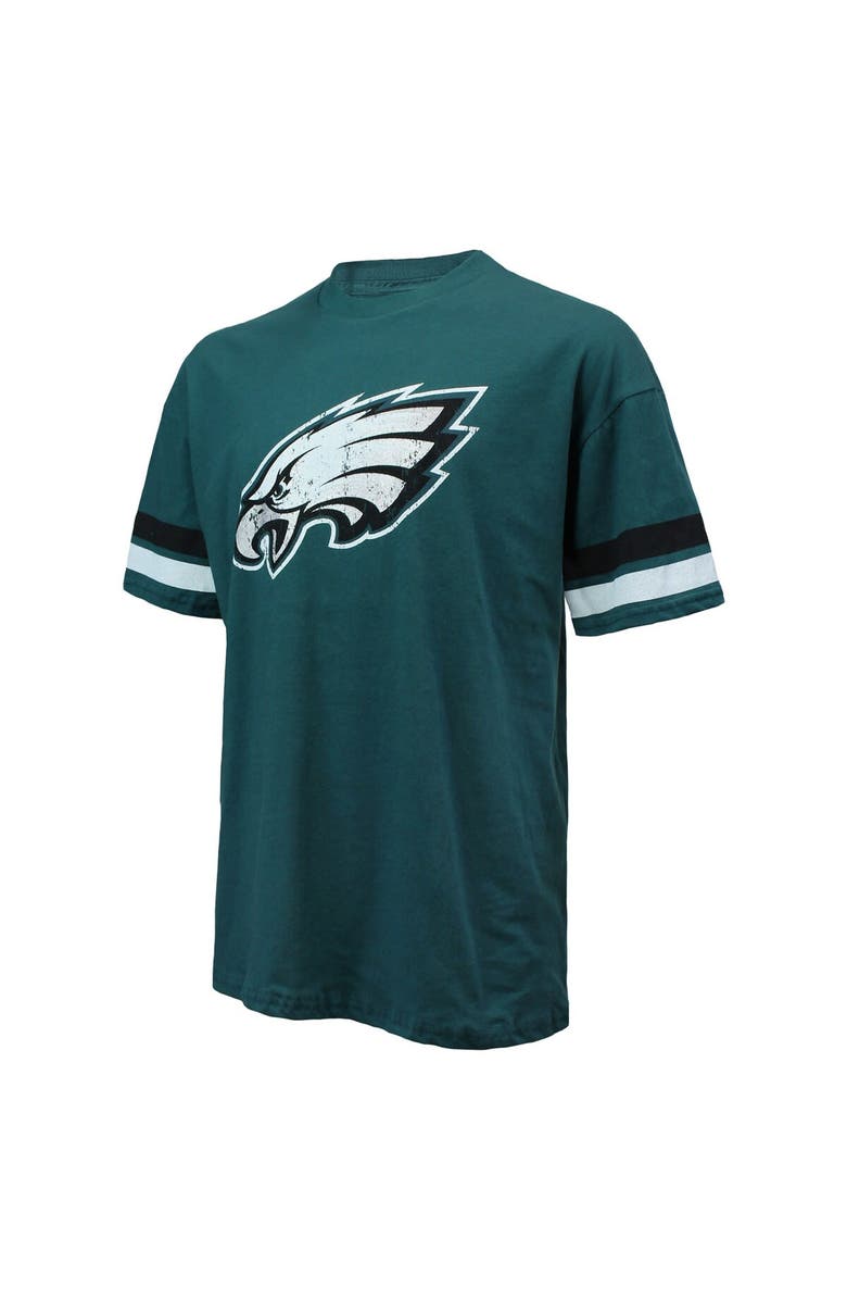 Majestic Threads Men's Majestic Threads Jalen Hurts Green Philadelphia Eagles Name & Number Oversize Fit T-Shirt, Alternate, color, Green