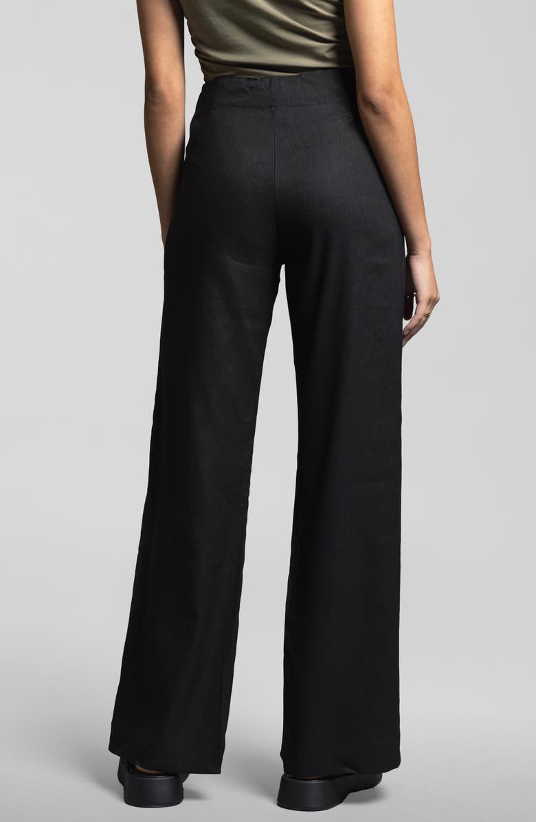 WEEKEND LOS ANGELES Luna Linen Blend Wide Leg Pants, Alternate, color,