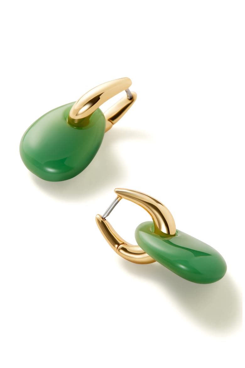 Gold Drop Earrings - Kayla, Alternate, color, Gold