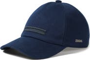 ZEGNA Light Taupe Cotton Baseball Cap