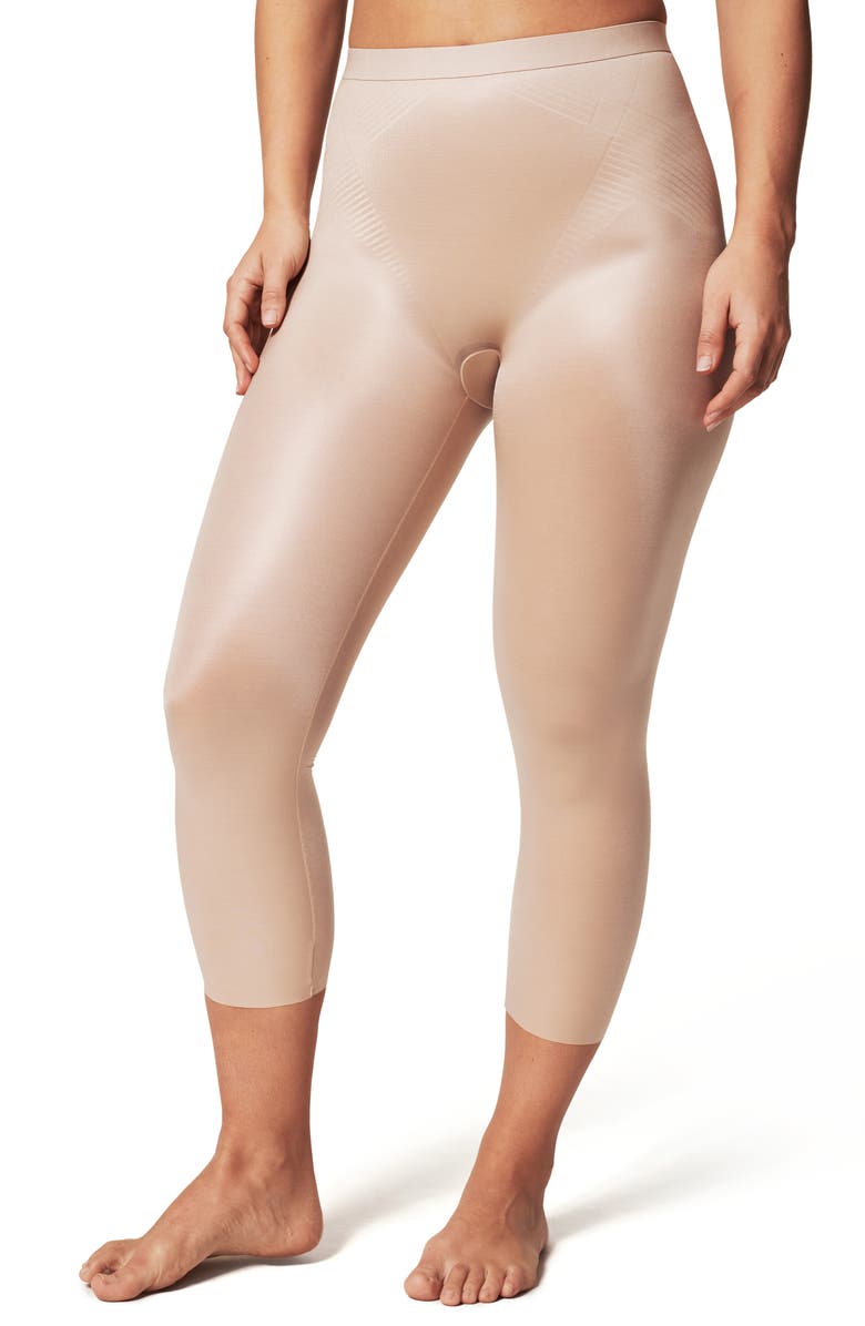 SPANX<sup>®</sup> Thinstincts<sup>®</sup> 2.0 Capri Leggings, Main, color, Champagne Beige