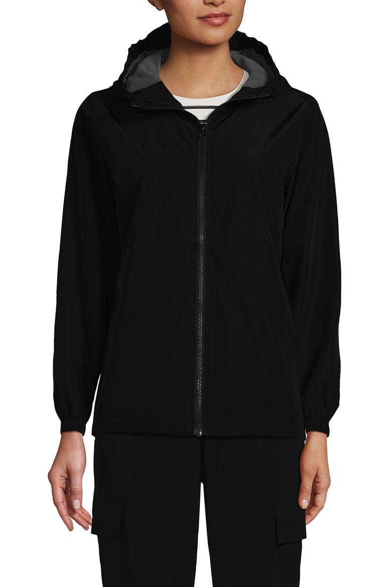 School Uniform  Rain Jacket, Main, color, Black