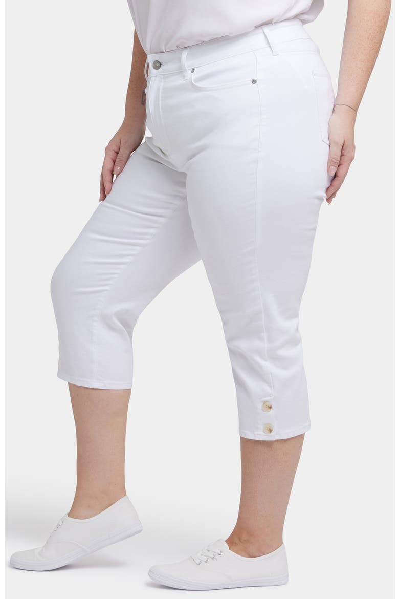 Marilyn Crop Straight Leg Jeans, Alternate, color, OPTIC WHITE