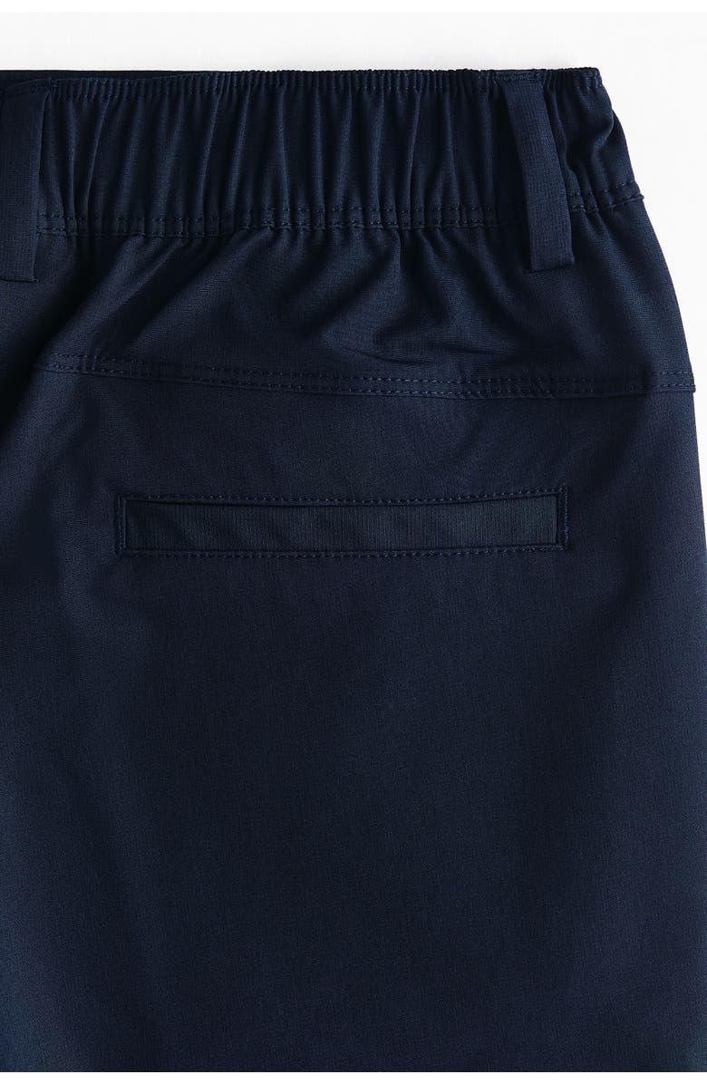 H&M Golf Shorts With Drymove, Alternate, color, Navy Blue